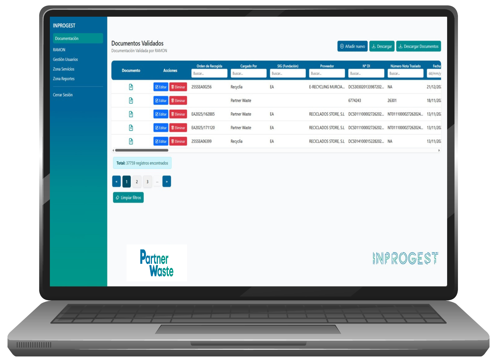 Herramienta INPROGET